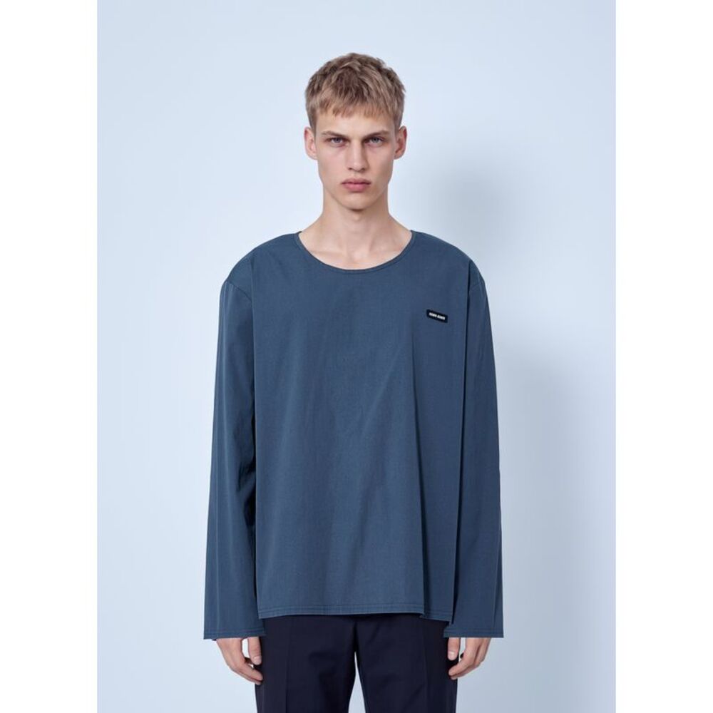 Miu Miu Men Stretch Poplin Top
